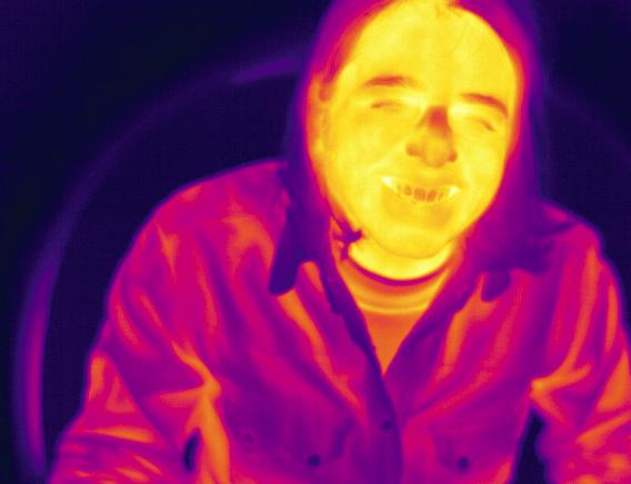 磁場強(qiáng)度3特斯拉時(shí)的熱圖像